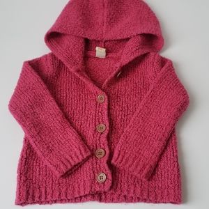 HARPER CANYON Pink Hooded Sweater Size 2T